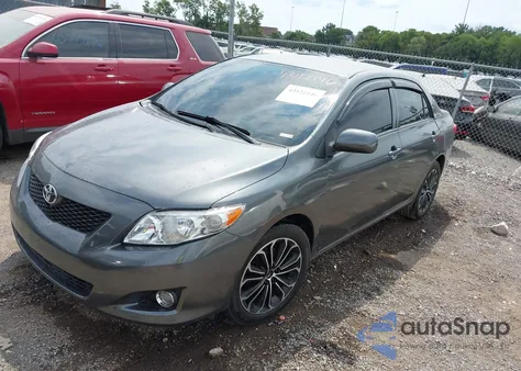 2009 Toyota Corolla Le z USA, uszkodzony, nr VIN 2T1BU40E39C116344